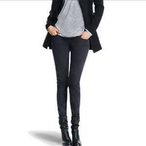 CAbi Super Skinny Jeans #3044 Size 4 Dark Gray / Black